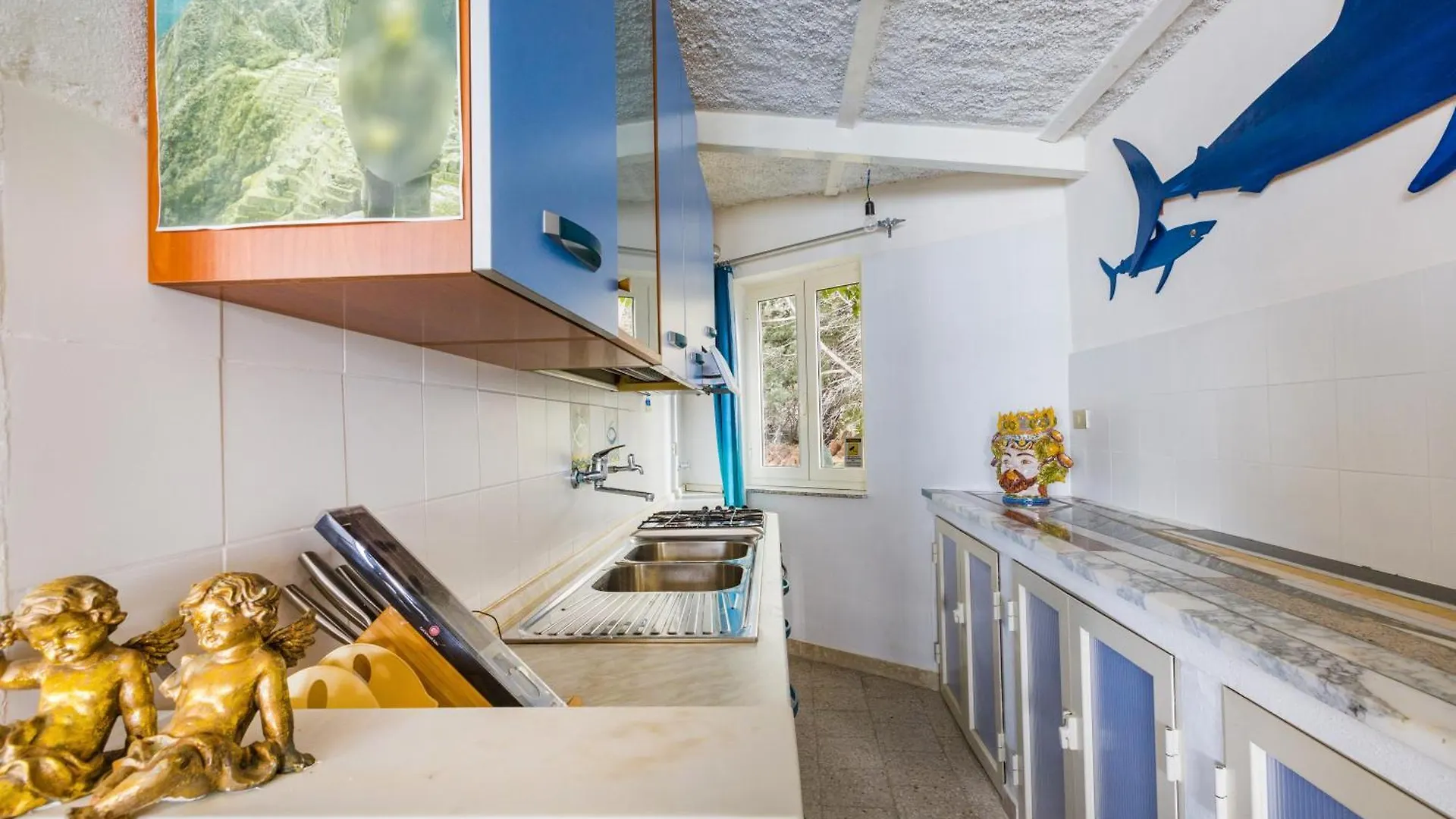 בית נופש הוילה Caronia Marina Casa Eolo
